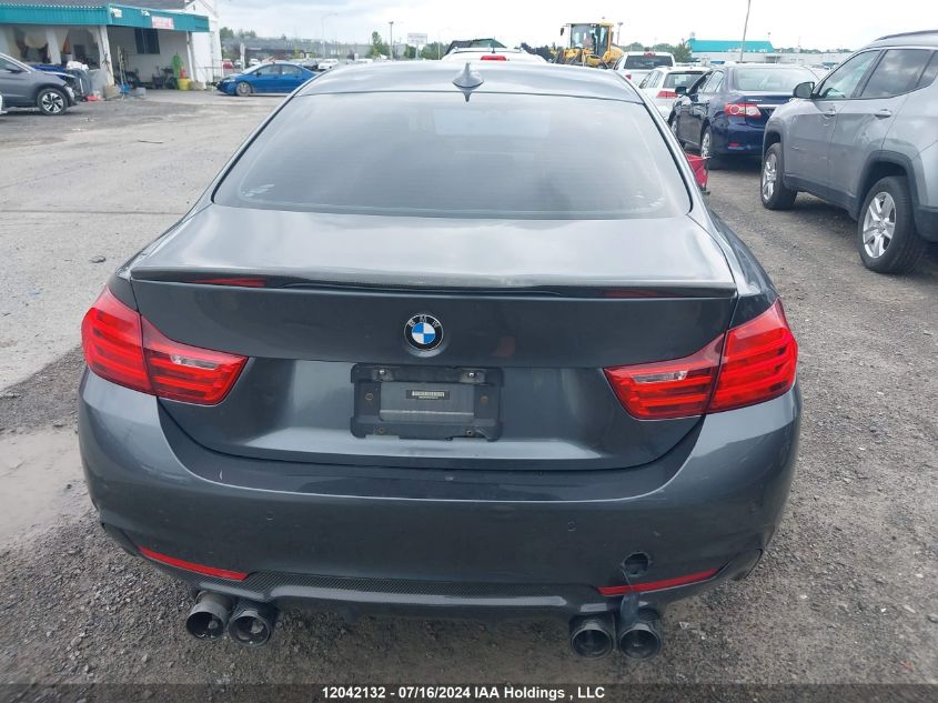 2014 BMW 4 Series VIN: WBA3R5C52EF785176 Lot: 12042132