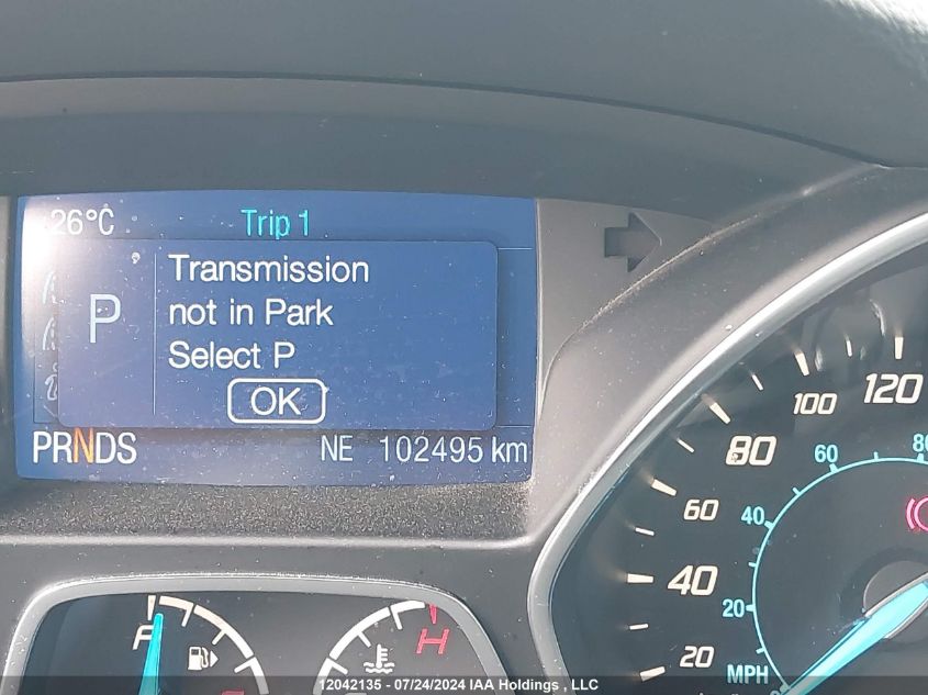 2013 Ford Escape Se VIN: 1FMCU0GX8DUD81630 Lot: 12042135