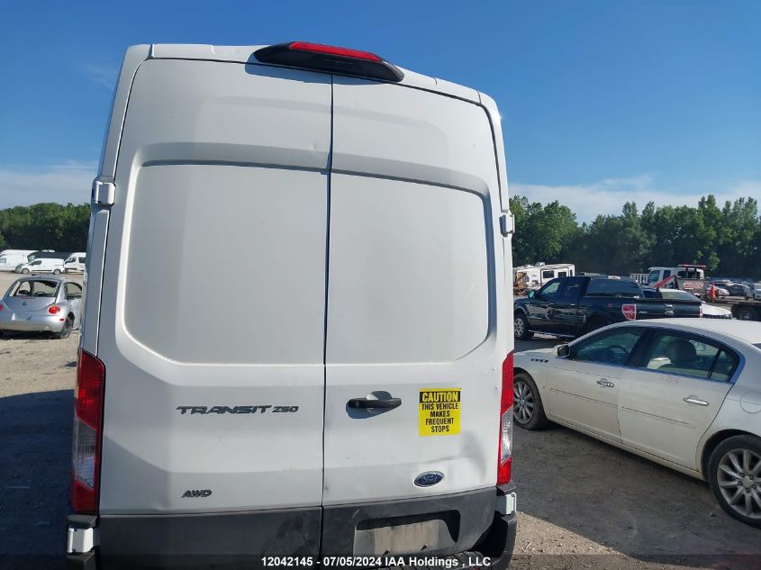 2023 Ford Transit T-250 VIN: 1FTBR3U89PKA68621 Lot: 12042145
