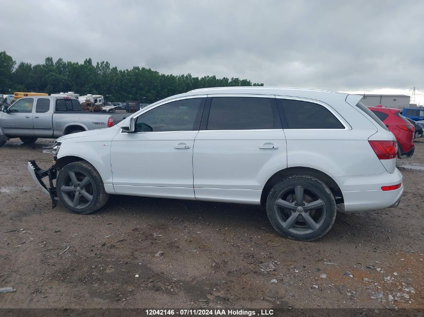 2015 Audi Q7 VIN: WA1WMCFE8FD011388 Lot: 12042146