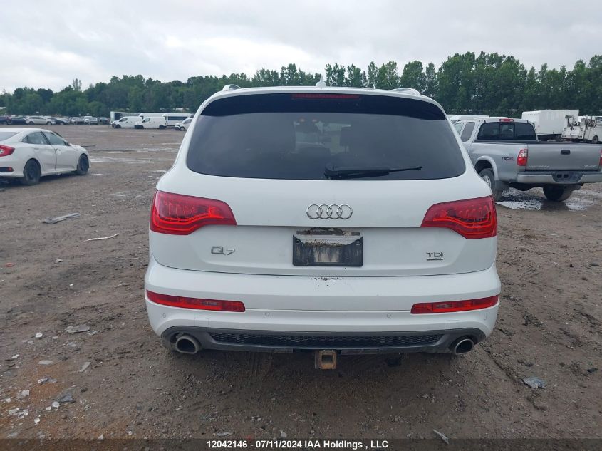 2015 Audi Q7 VIN: WA1WMCFE8FD011388 Lot: 12042146