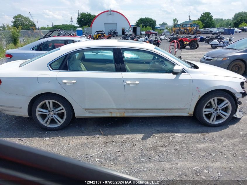 2012 Volkswagen Passat VIN: 1VWCH7A35CC109111 Lot: 12042157
