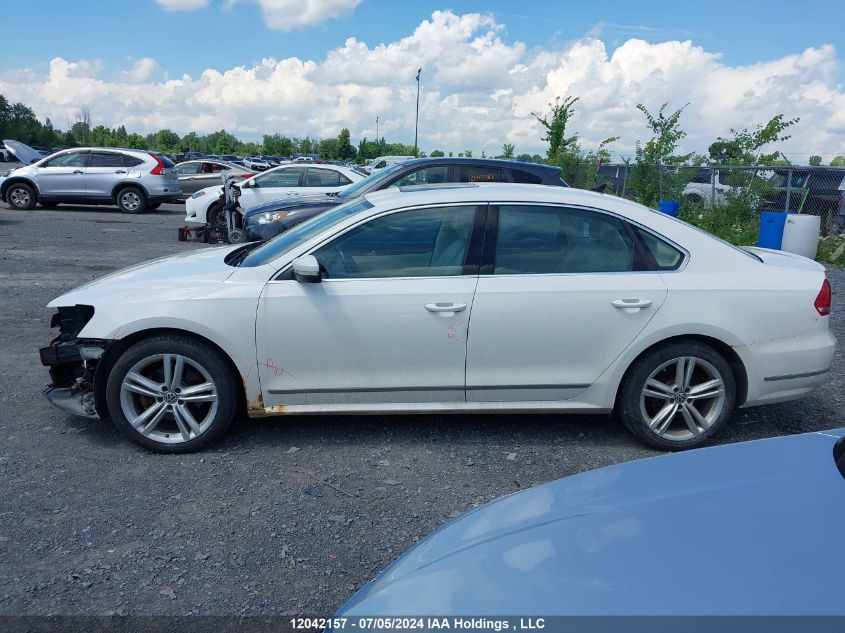 2012 Volkswagen Passat VIN: 1VWCH7A35CC109111 Lot: 12042157