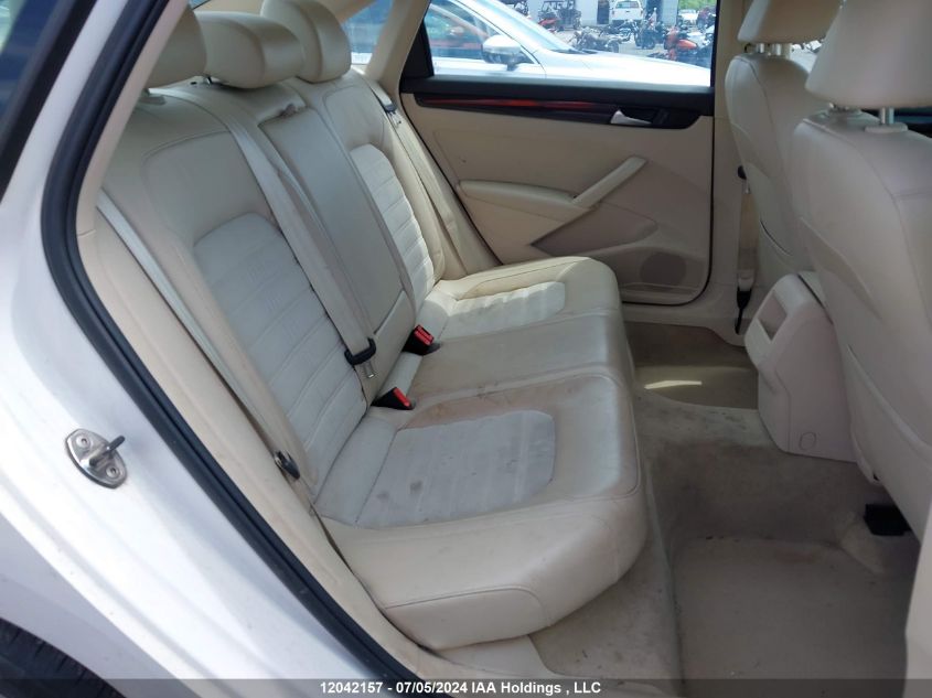 2012 Volkswagen Passat VIN: 1VWCH7A35CC109111 Lot: 12042157