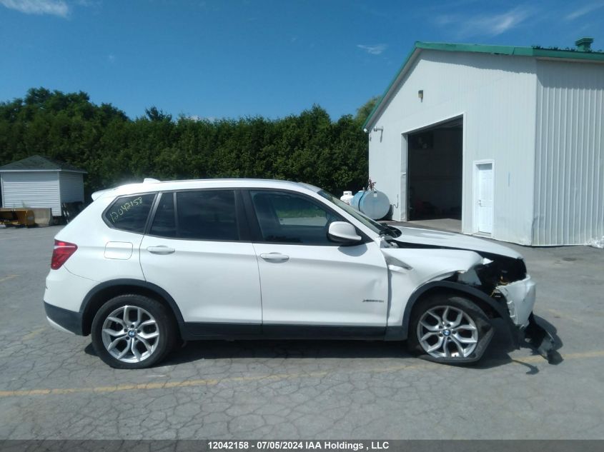 2013 BMW X3 xDrive28I VIN: 5UXWX9C56D0A23517 Lot: 12042158