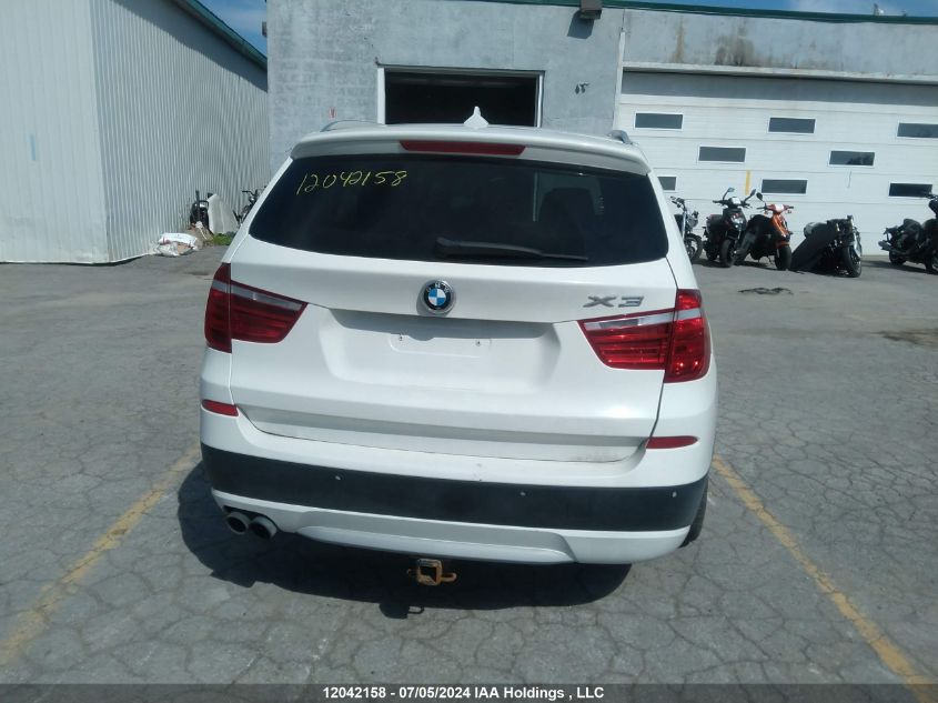 2013 BMW X3 xDrive28I VIN: 5UXWX9C56D0A23517 Lot: 12042158