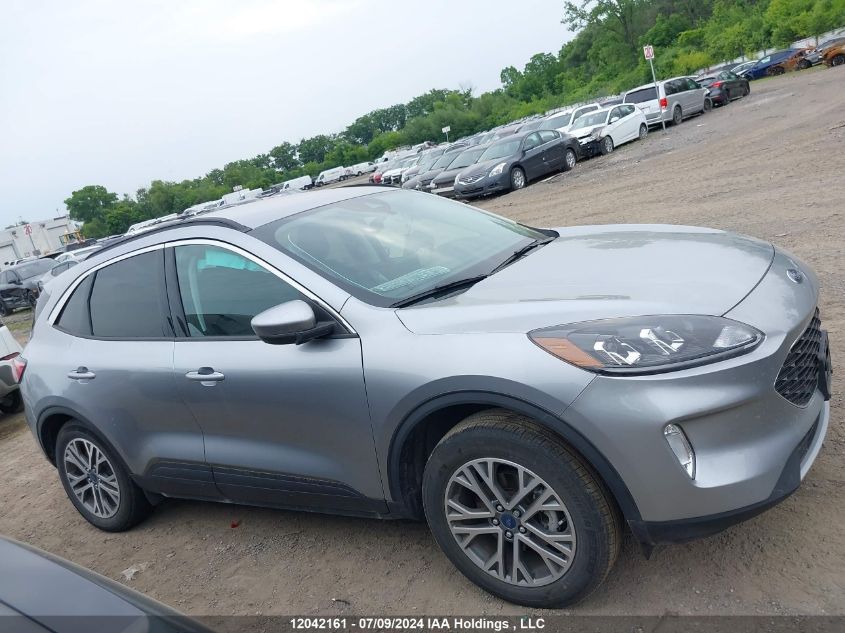 2022 Ford Escape Sel VIN: 1FMCU9H61NUA52392 Lot: 12042161
