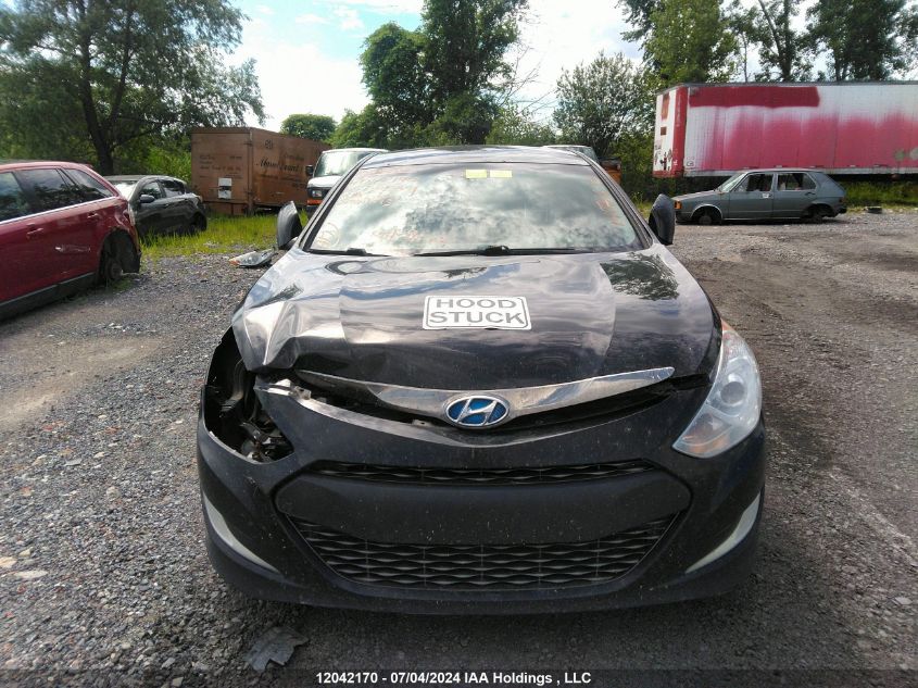 2015 Hyundai Sonata Hybrid VIN: KMHEC4A41FA132589 Lot: 12042170