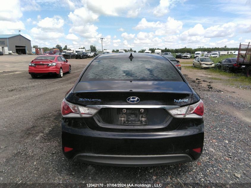 2015 Hyundai Sonata Hybrid VIN: KMHEC4A41FA132589 Lot: 12042170