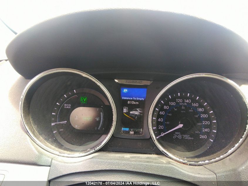 2015 Hyundai Sonata Hybrid VIN: KMHEC4A41FA132589 Lot: 12042170