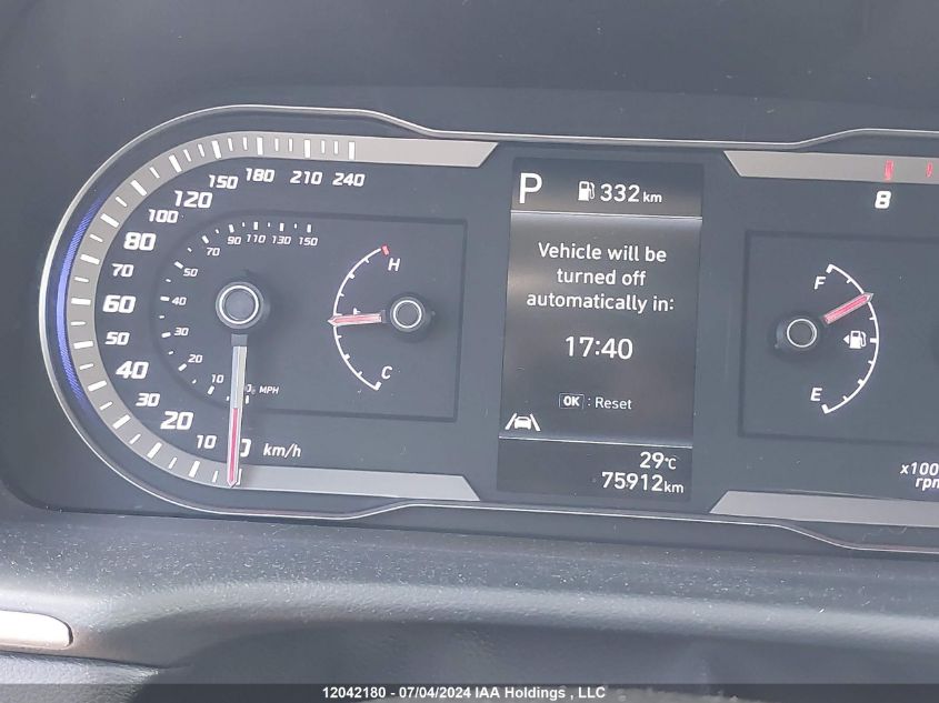 2022 Hyundai Santa Cruz Preferred VIN: 5NTJCDAF9NH016618 Lot: 12042180