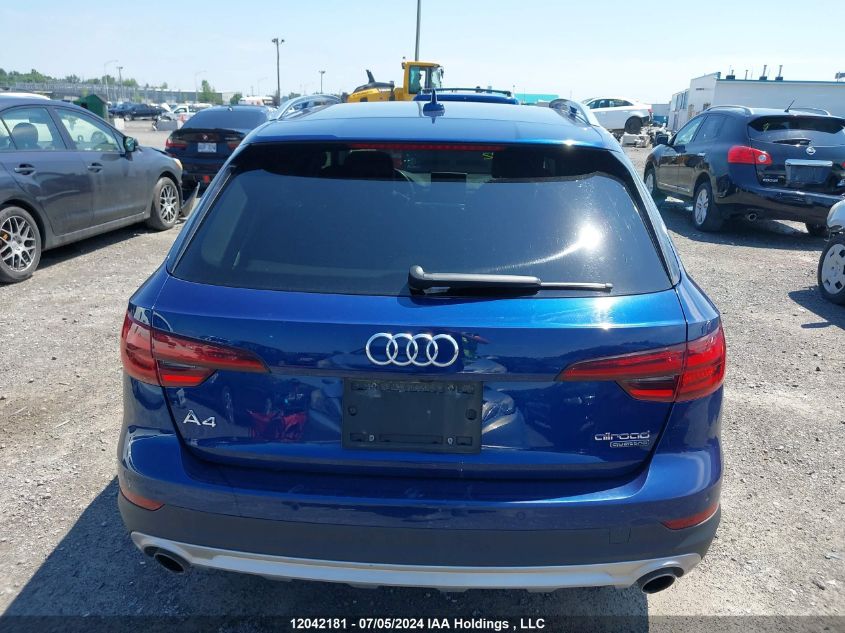 2018 Audi A4 Allroad Premium Plus VIN: WA18NAF41JA149382 Lot: 12042181