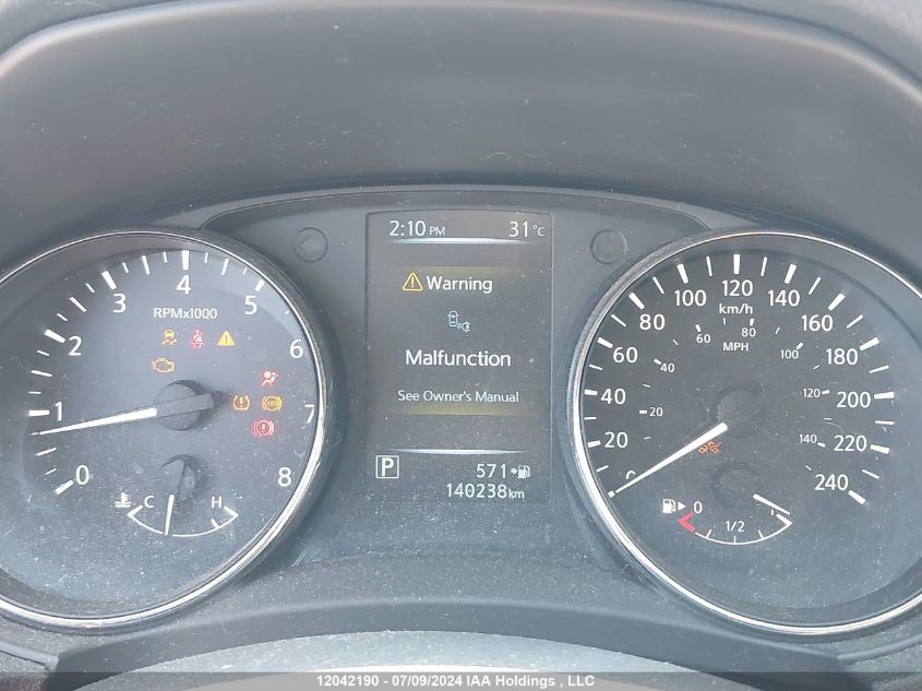 2017 Nissan Rogue VIN: 5N1AT2MV1HC849895 Lot: 12042190