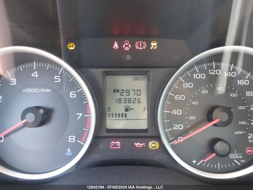 2012 Subaru Impreza VIN: JF1GJAC63CG025154 Lot: 12042194