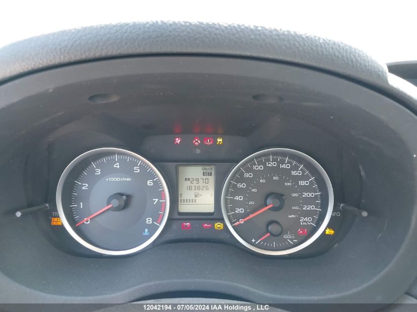 2012 Subaru Impreza VIN: JF1GJAC63CG025154 Lot: 12042194