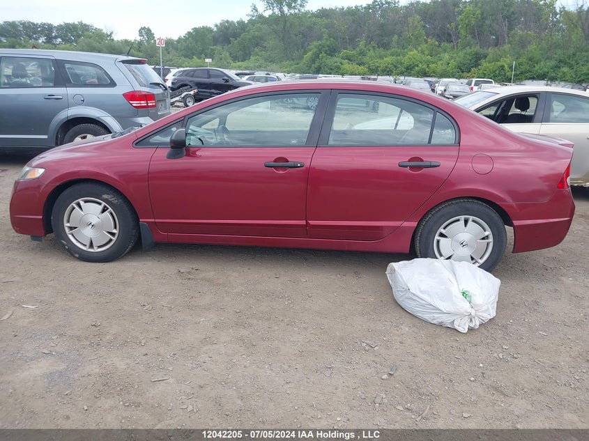 2009 Honda Civic Sdn VIN: 2HGFA16419H023532 Lot: 12042205
