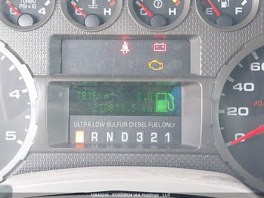 2010 Ford F350 Super Duty VIN: 1FTWW3BR6AEB00193 Lot: 12042210