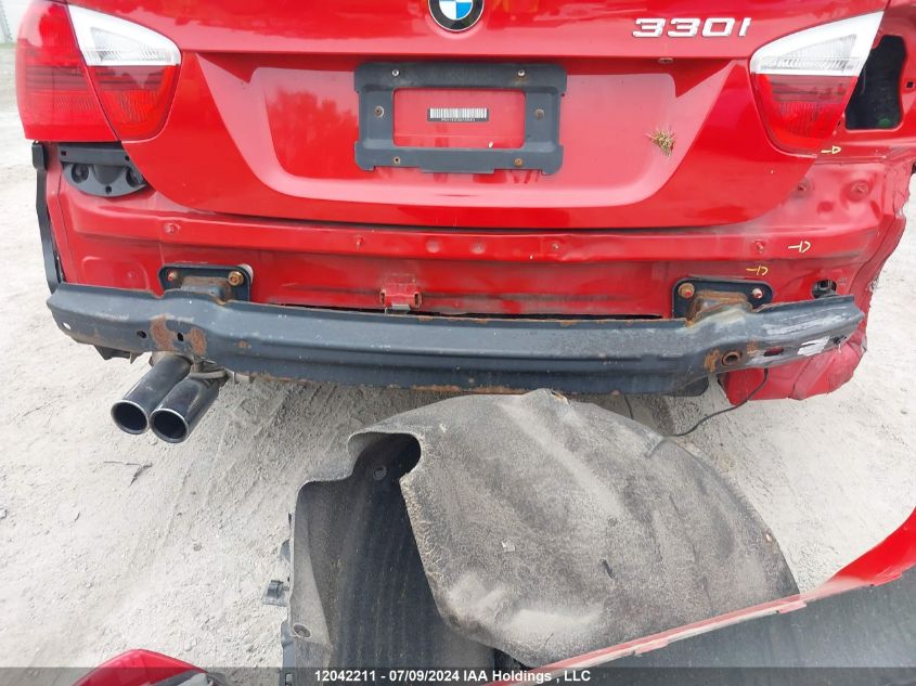 2006 BMW 3 Series 330I VIN: WBAVB33526AZ86320 Lot: 12042211