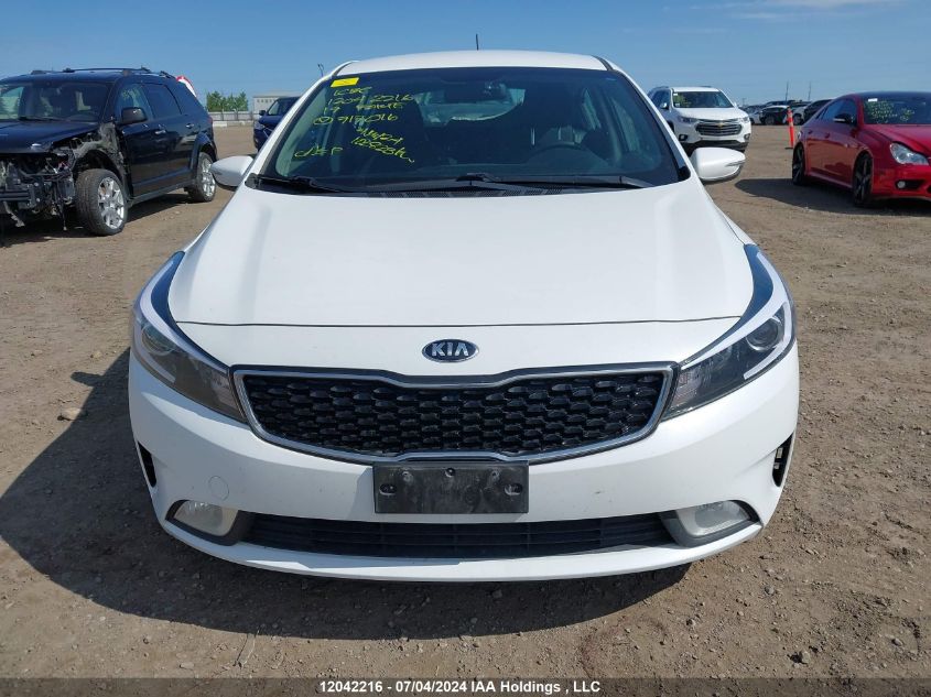 2017 Kia Forte 5-Door VIN: KNAFK5A82H5717016 Lot: 12042216