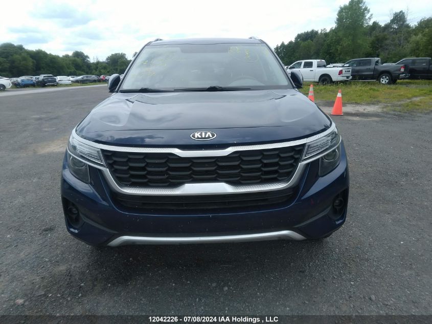 2021 Kia Seltos VIN: KNDEPCAAXM7179803 Lot: 12042226