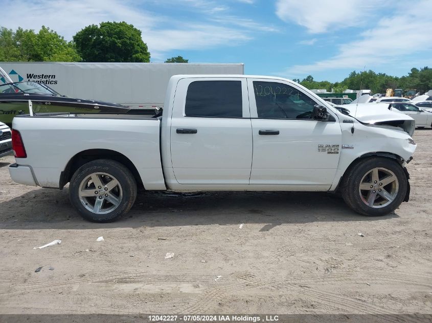 2022 Ram 1500 Classic Tradesman VIN: 3C6RR7KT2NG257636 Lot: 12042227