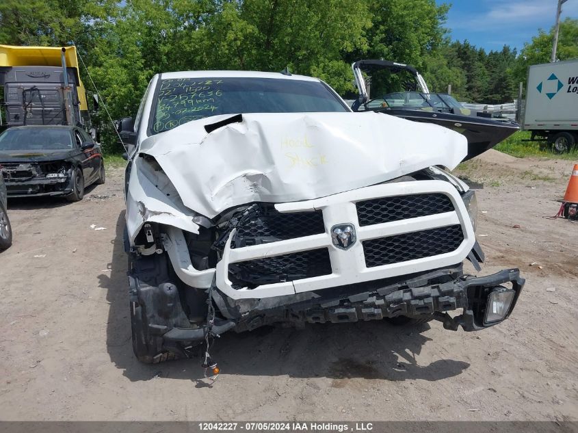 2022 Ram 1500 Classic Tradesman VIN: 3C6RR7KT2NG257636 Lot: 12042227