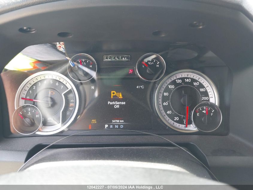 2022 Ram 1500 Classic Tradesman VIN: 3C6RR7KT2NG257636 Lot: 12042227