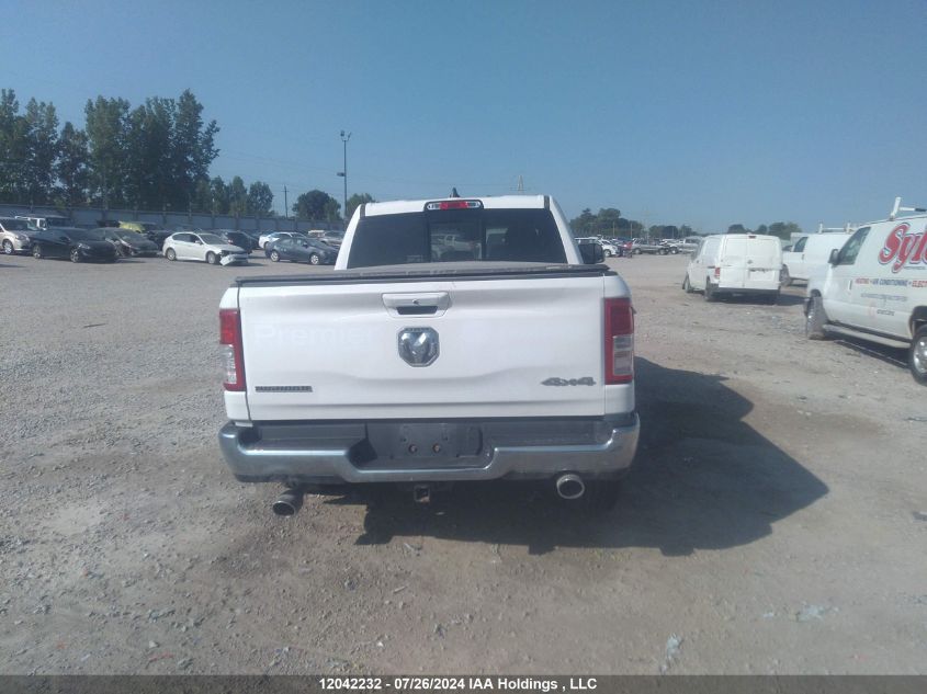 2021 Ram 1500 Big Horn VIN: 1C6SRFFT7MN665156 Lot: 12042232