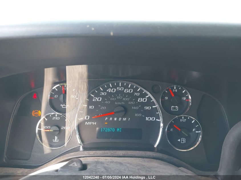 2010 Chevrolet Express 2500 Work Van VIN: 1GCZGGBA7A1114879 Lot: 12042240