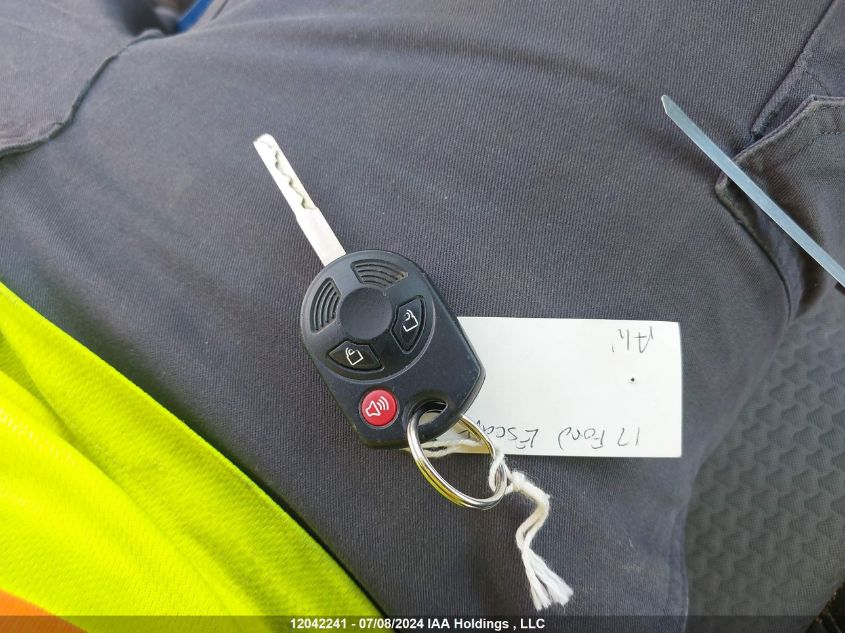 2017 Ford Escape Se VIN: 1FMCU0GD5HUB18703 Lot: 12042241