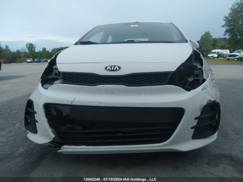 2016 Kia Rio Lx VIN: KNADM5A32G6558450 Lot: 12042245