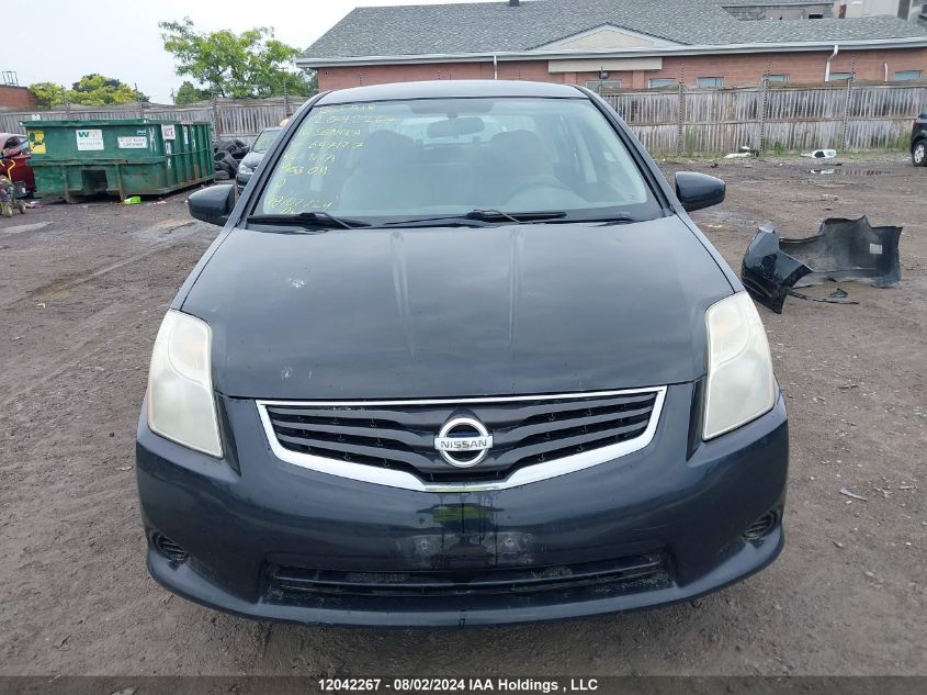 2010 Nissan Sentra 2.0S VIN: 3N1AB6AP4AL697127 Lot: 12042267