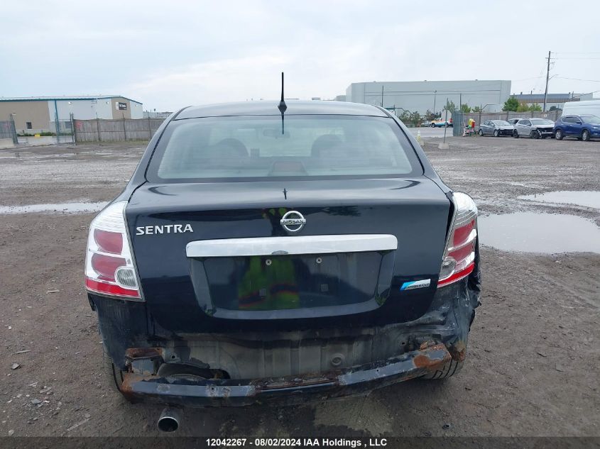 2010 Nissan Sentra 2.0S VIN: 3N1AB6AP4AL697127 Lot: 12042267