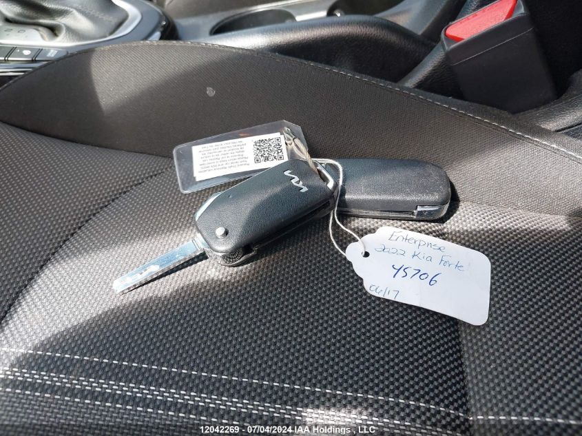 2022 Kia Forte VIN: 3KPF34AD2NE522170 Lot: 12042269