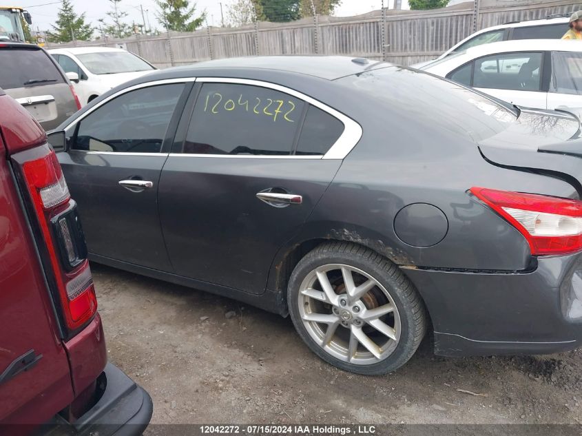 2009 Nissan Maxima 3.5 S VIN: 1N4AA51E69C802353 Lot: 12042272