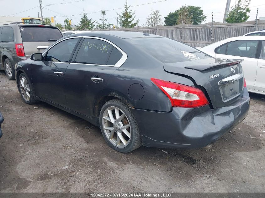 2009 Nissan Maxima 3.5 S VIN: 1N4AA51E69C802353 Lot: 12042272