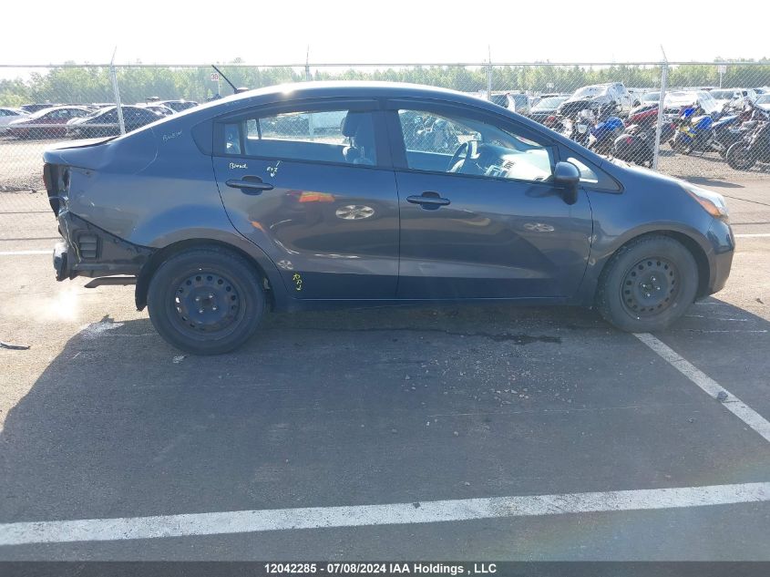 2013 Kia Rio VIN: KNADM4A31D6158949 Lot: 12042285