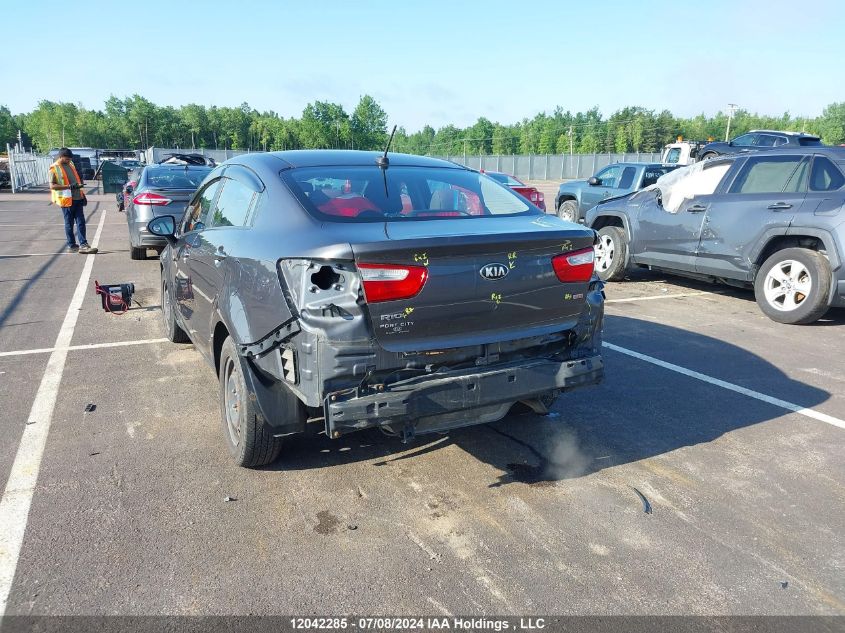 2013 Kia Rio VIN: KNADM4A31D6158949 Lot: 12042285