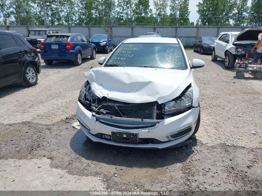 2015 Chevrolet Cruze Lt VIN: 1G1PC5SB0F7103543 Lot: 12042286