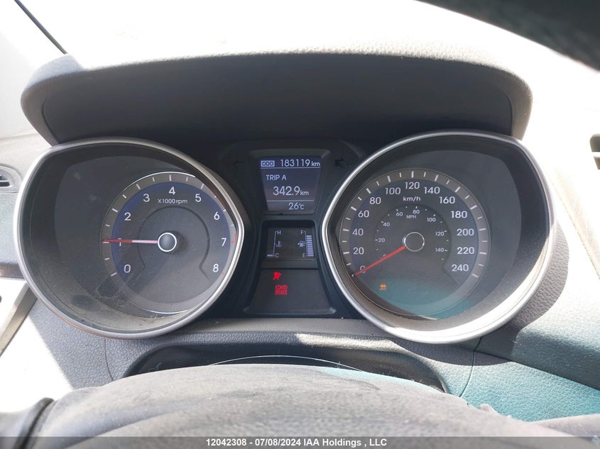 2013 Hyundai Elantra Gt VIN: KMHD35LE7DU022374 Lot: 12042308