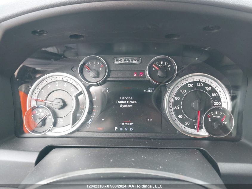 2017 Ram 1500 Slt VIN: 1C6RR7GM8HS710155 Lot: 12042310