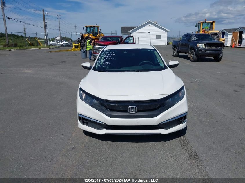2020 Honda Civic Lx VIN: 2HGFC2E52LH019801 Lot: 12042317