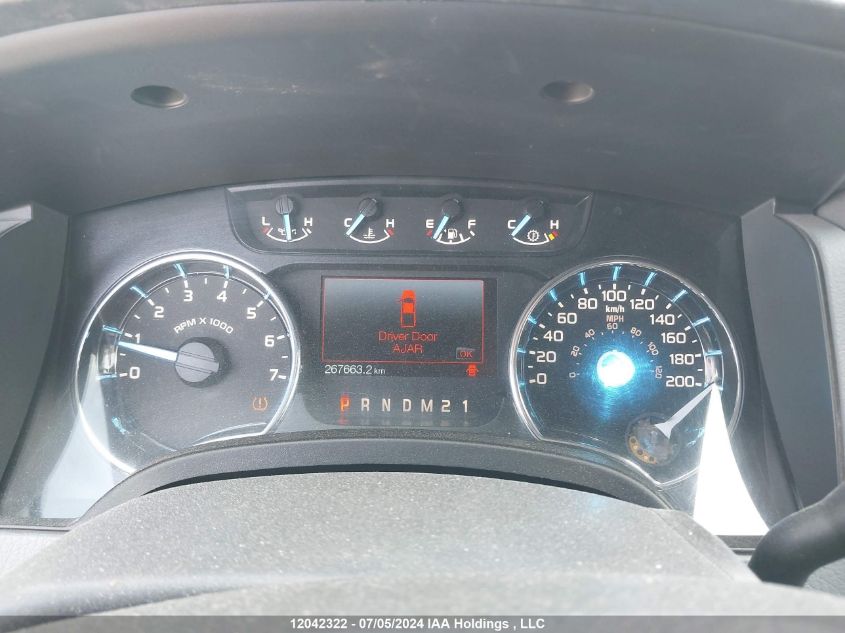 2012 Ford F-150 Xlt VIN: 1FTFX1EF0CFB97309 Lot: 12042322