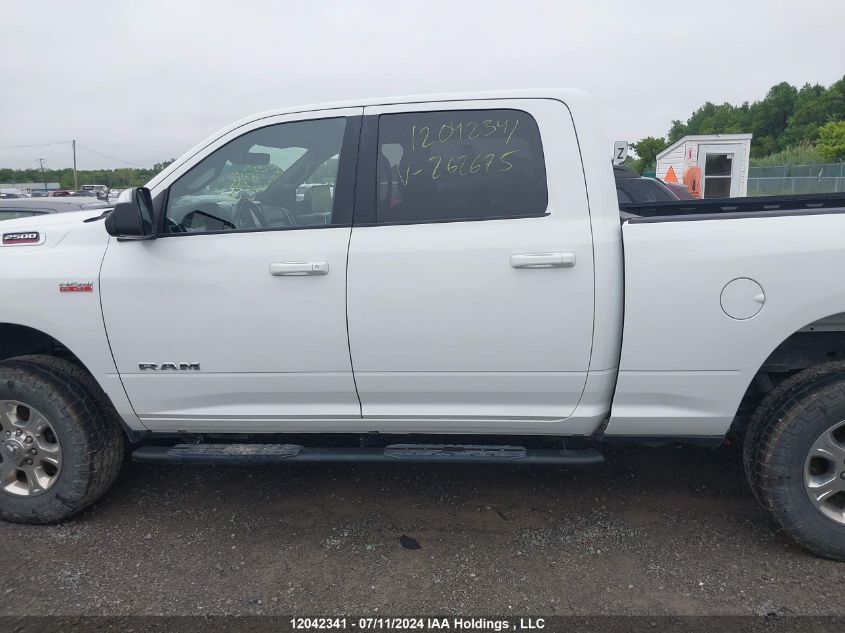 2022 Ram 2500 Big Horn/Lone Star VIN: 3C6UR5DJ1NG262675 Lot: 12042341