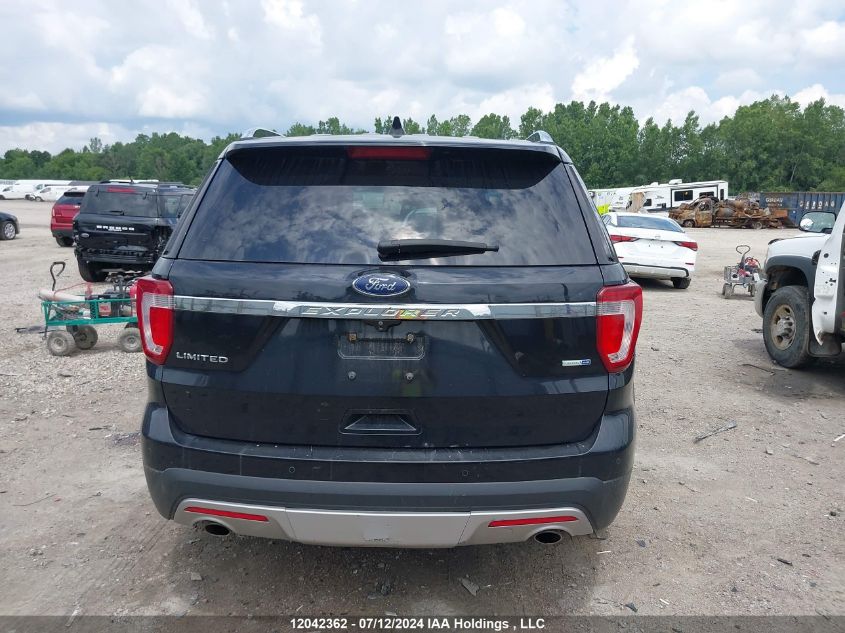 2016 Ford Explorer Limited VIN: 1FM5K8F87GGA39242 Lot: 12042362
