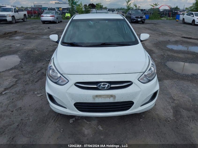 2016 Hyundai Accent Se VIN: KMHCT4AE4GU008834 Lot: 12042364