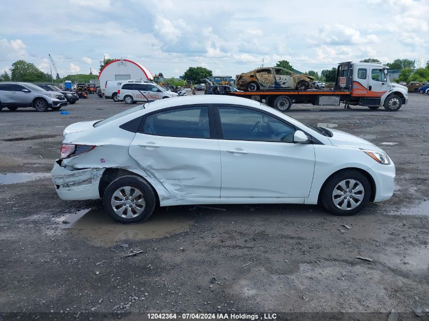 2016 Hyundai Accent Se VIN: KMHCT4AE4GU008834 Lot: 12042364