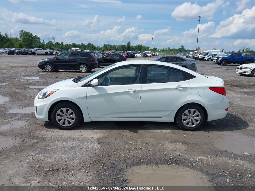 2016 Hyundai Accent Se VIN: KMHCT4AE4GU008834 Lot: 12042364