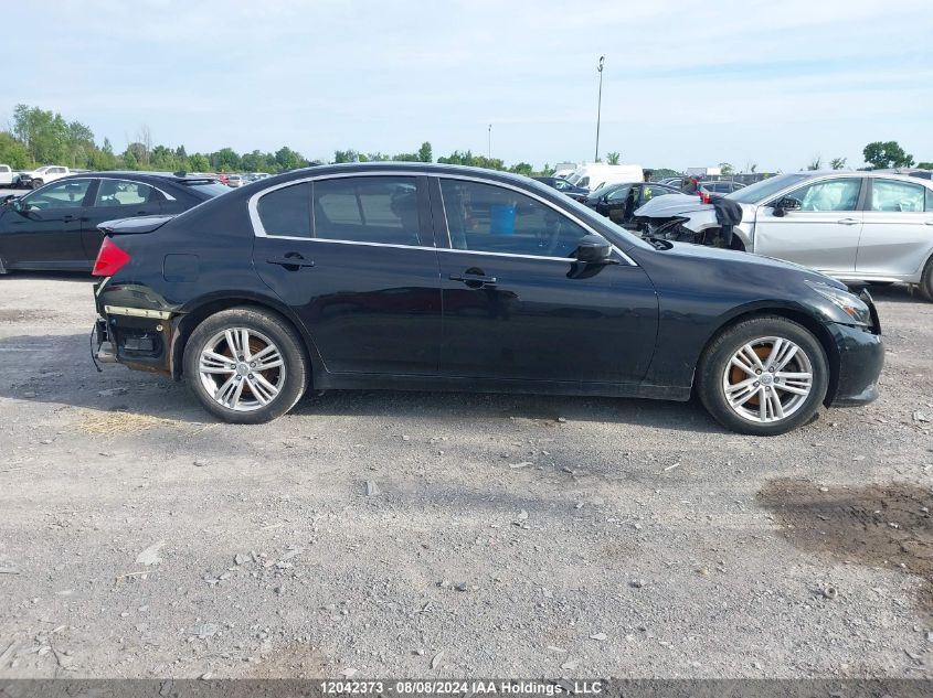 2013 Infiniti G37X VIN: JN1CV6AR3DM350674 Lot: 12042373