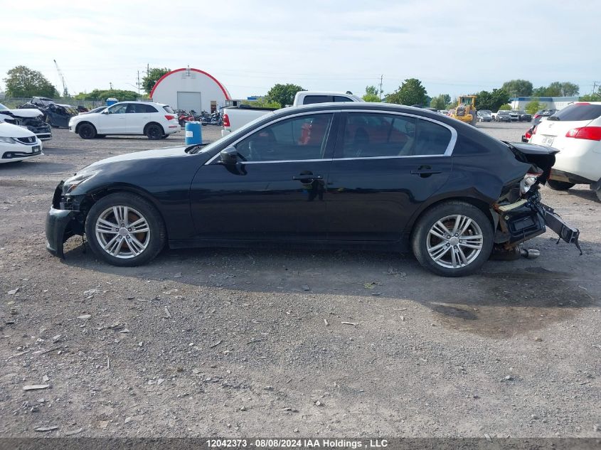 2013 Infiniti G37X VIN: JN1CV6AR3DM350674 Lot: 12042373